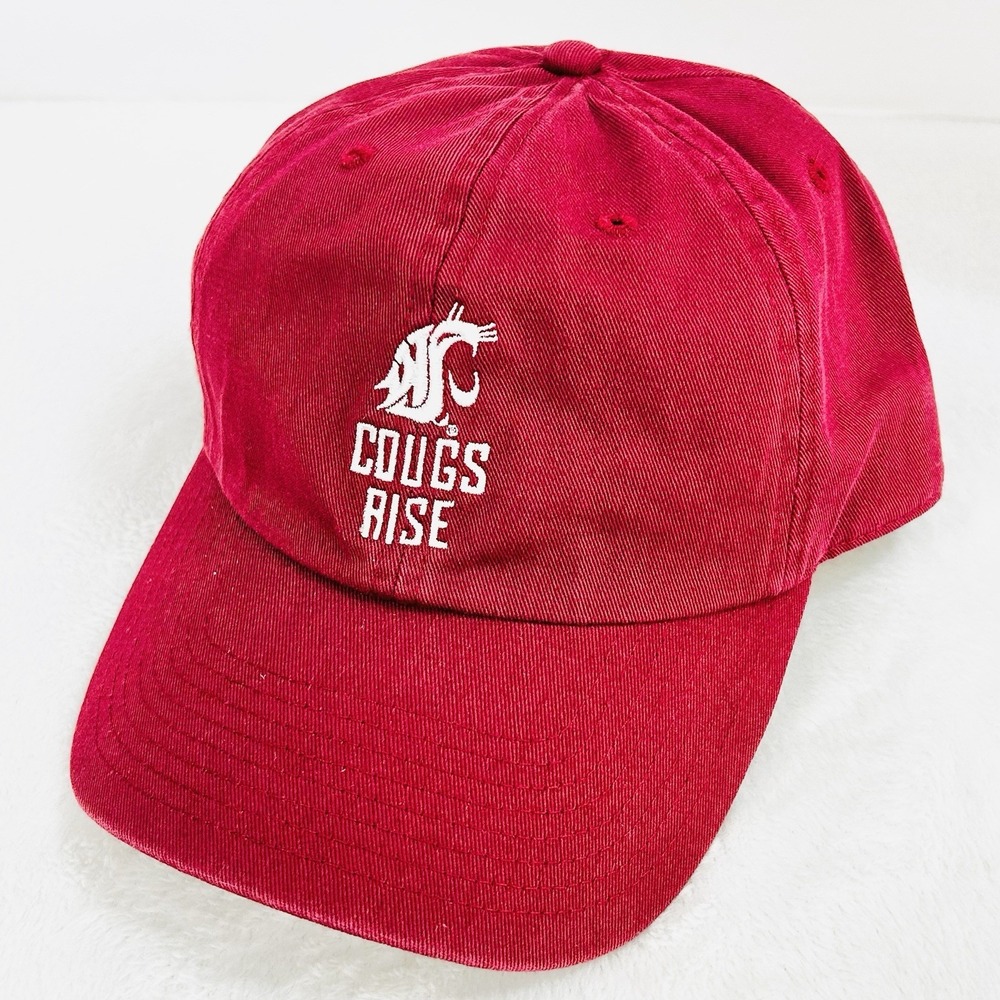 Washington‎ State Cougars '47 Brand Cougs Rise Hat Cap Adjustable Strapback NCAA